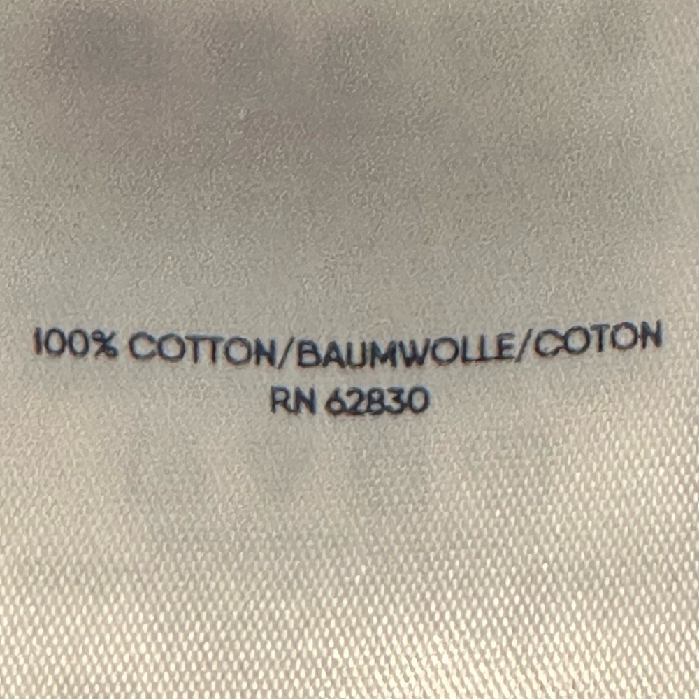 Orvis Blue and White Cotton Jersey V-Neck Sleeveless Dress - Picture 6 of 12